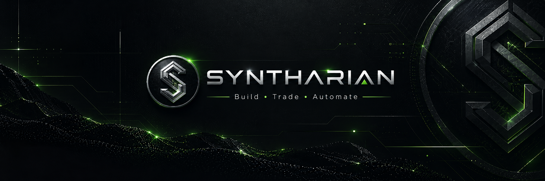 Syntharian — Build, Trade, Automate